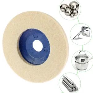 폴리슁디스크 100mm 양면 연마 휠 버핑 패드 그라인더 bnA4+4rix