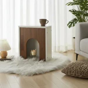 템바보드 미니 벽난로 콘솔 감성가구 실내장식 모형벽난로