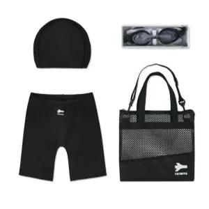 [레노마수영복][모다천안점] 남아 생존수영 키트 블랙 RN-BS2D809-BK_CA