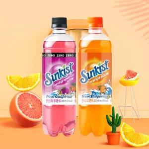 [본사직영] 썬키스트 소다 600ml 24입 2종 택1 / 오렌지 제로자두자몽 T