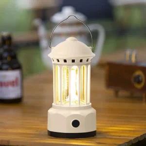 베이지 레트로 정품 차박 랜턴 감성 텐트 CO