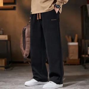기모안감 남성 일자 골덴바지 따뜻한 겨울 팬츠