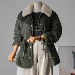 (안나앤플러스) 덴즈 스트링 4온스 퍼 점퍼[자켓EAW18] 빅사이즈