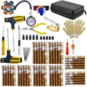 PWS 자동 타이어 수리 키트 펑크 플러그 도구 범용 스트립 용 비상 접착제 교반