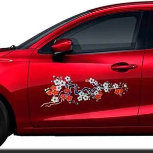 차량 스티커 매화 오토바이 셀프 DIY 플라워 장식 DxD7+3lFq
