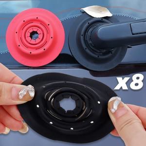 자동차 와이퍼 구멍 보호 커버 범용 트림 가능 블로킹 방지 소프트 실리콘 윈드스크린 액세서리