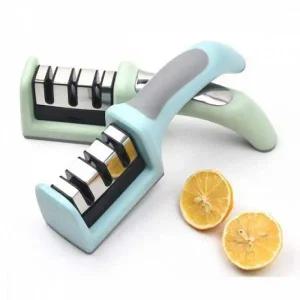 [골드스마일]세라믹 텅스텐 3단 다기능 칼연마기 칼날 손질 도구