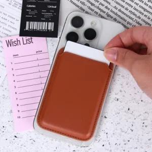 ( )마그네틱 카드지갑 케이스 Brown