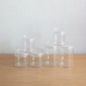 (사이즈 S)투명 플라스틱 원통 용기 공병 다용도 케이스 3size 슬라임통 소분통