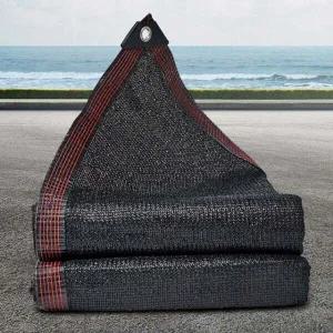 햇빛 차단용 블랙 햇빛 가리개 야외용 그늘막 차광막