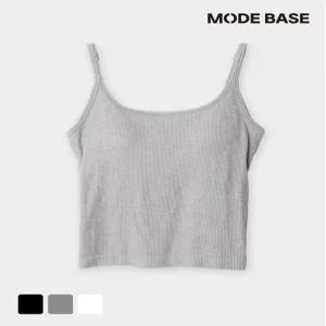 [모드베이스]모드베이스 큐피트 캡내장 나시 레이스 이너웨어 탑