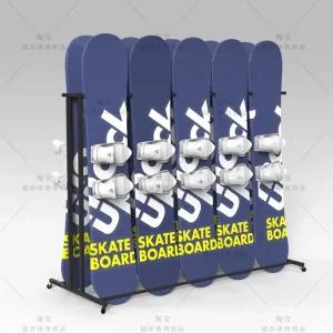 스키 렌탈샵 스키보관대 스노우보드 스탠드 보드 행거