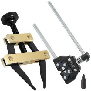 YIUIY 롤러 체인 브레이커 커터 홀더 풀러 분해 도구 키트 25-60 교체 세트 자전거 오토바이 고 카트 ATV용