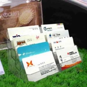 ( )퍼니 아크릴명함꽃이 8단 명함케이스 플라스틱명함케이스 명함받침대