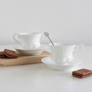 캐롤라인 커피세트 4p 화이트