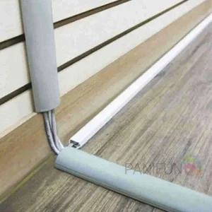 ( )퍼니 사각몰딩 흰색 중 2개 케이블데코전선몰딩 바닥전선몰딩 전기선몰딩