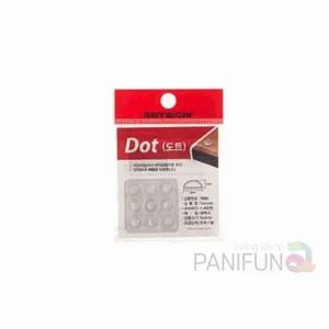 ( )퍼니 원형 미끄럼방지고무 9p 유리받침 소음방지패드 가구패드