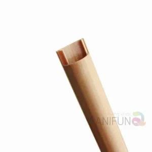 ( )퍼니 전선몰딩 반달 우드 소 2개 케이블몰딩 전선정리쫄대 케이블쫄대