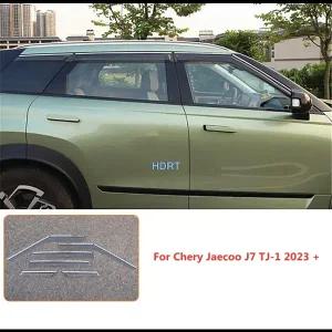 자동차 스타일링 Windows 바이저 웨더 쉴드 앞 유리 Sun Shade 레인 스크린 쉘터 액세서리 Chery Jaecoo J7