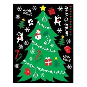 ( )겨울X MAS 스티커 칼라트리 스티커 DIY 칼라트리 레터링 인테리어