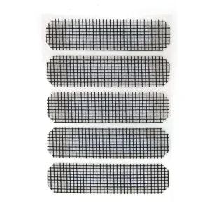 물구멍방충망 5P (블랙) 모기장 방충망 방충망보수 물구멍보수