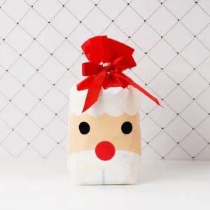 (옵션 산타선물봉투 1개)산타 선물 포장 봉투 교회 성탄절 어린이집 구디백 크리스마스