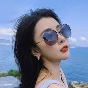 라섹 커플 커플 틴트 오버사이즈 편광 렌즈 패션 선글라스