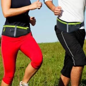 등산 블랙 러닝벨트 슬림형 런닝 미니 방수 플립벨트