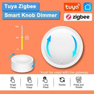 APC Tuya ZigBee  노브 스위치 무선 회전식 조광기 장면 버튼 컨트롤러 가전 자동화 연결 리모콘