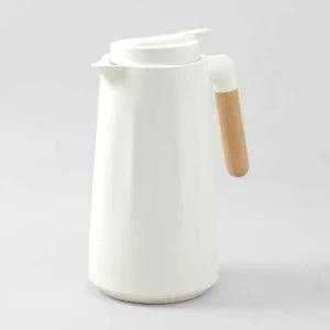 이중 보온주전자 화이트