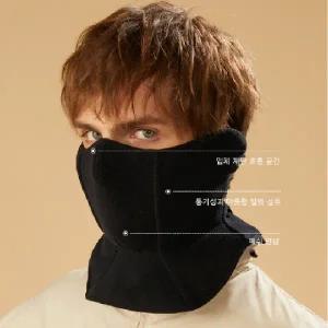 올인원 겨울 마스크 골프마스크 넥워머 귀마개 스포츠 바라클라바 뽀글이 보온마스크 페이크 후드 겨울 목