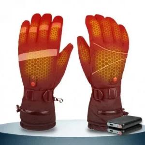 MW글로벌 충전용 고급 방한 남성 아웃도어 발열 오토바이 등산 열선 장갑 보온 간절기 겨울 여성