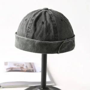 ( )스트릿 빈치지 와치캡 그레이 겨울모자 패션모자