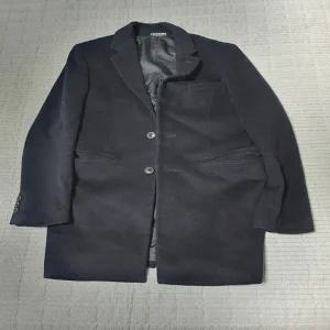 ( )[중고]레노마 블랙 남성 코트 100 모 폴리에스터 레이온 캐주얼자켓 겨울 패션의류 잡화 선물