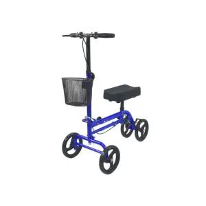 스쿠터 무릎 킥보드 외발 컨트롤러 블루 충격미끄럼방지 바구니포함