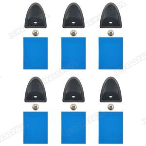 호환 자동차 휠 아이브로우 리벳 장식 키트  스즈키 짐니 JB64 2019 와이드 바디 휀다 플레어 24PCs/세트