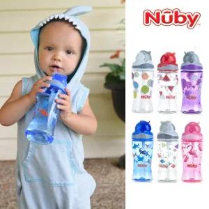 누비 트라이탄 티티 키즈 빨대컵(360ml)_색상선택+부품키트