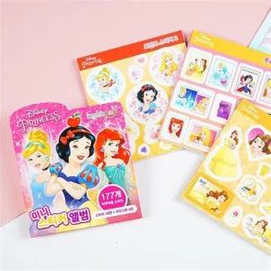 디즈니 프린세스 미니 스티커앨범