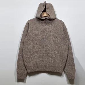 국산 여성 데일리 베이직 후드 무지 니트티 21DS-WKN-5061-베이지