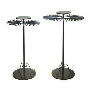 스카프거치대 회전 머리띠 전시 상가 목걸이 소형 블랙