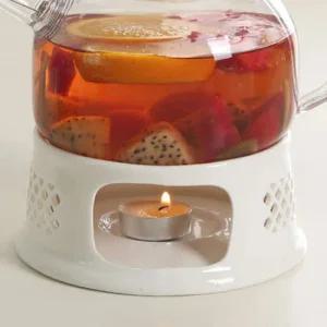 도자기 티워머 S4 화이트