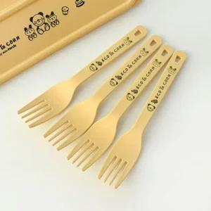 옥수수 주니어 포크 세트 4P