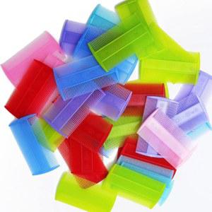 고양이를 위한 NSBELL 20PCS 빗, 개를 이 반려동물이나 사람의 짧은 털을 양면 고양이 빗 (별도 색상)