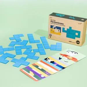 EDX 비지플레이 펜토미노 12피스 활동카드