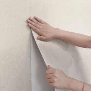 패브릭 접착식 벽지 단열 데코벽지 단열벽지 코튼벽지 보온벽지 결로방지