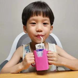 Jpar 접이식 우유팩 홀더 케이스