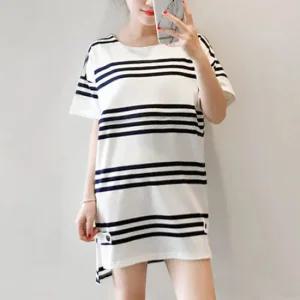 8301 단가라 트임 수유티 외출 수유복