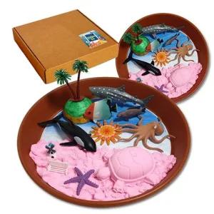 해변 만들기대장 바다해변 모래놀이 세트 (키티박스추가) 바다