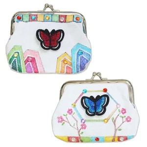 추석 전통 나비 동전지갑(4인용) 송편