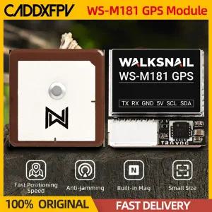 CADDXPFV Walksnail WS-M181 GPS M10 GNSS 모듈 내장 QMC5883 나침반 RC FPV 비행기 장거리 프리스타일 드